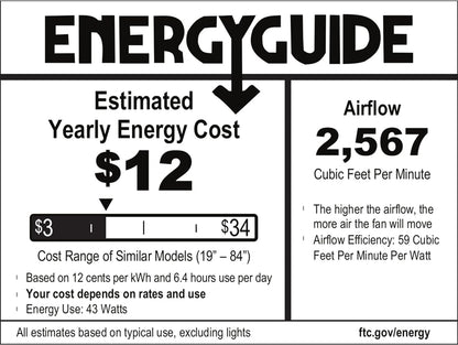 Hunter Fan Company Dempsey Low Profile Indoor / Outdoor Ceiling Fan with LED Light and Remote Control, 44", Matte Nickel