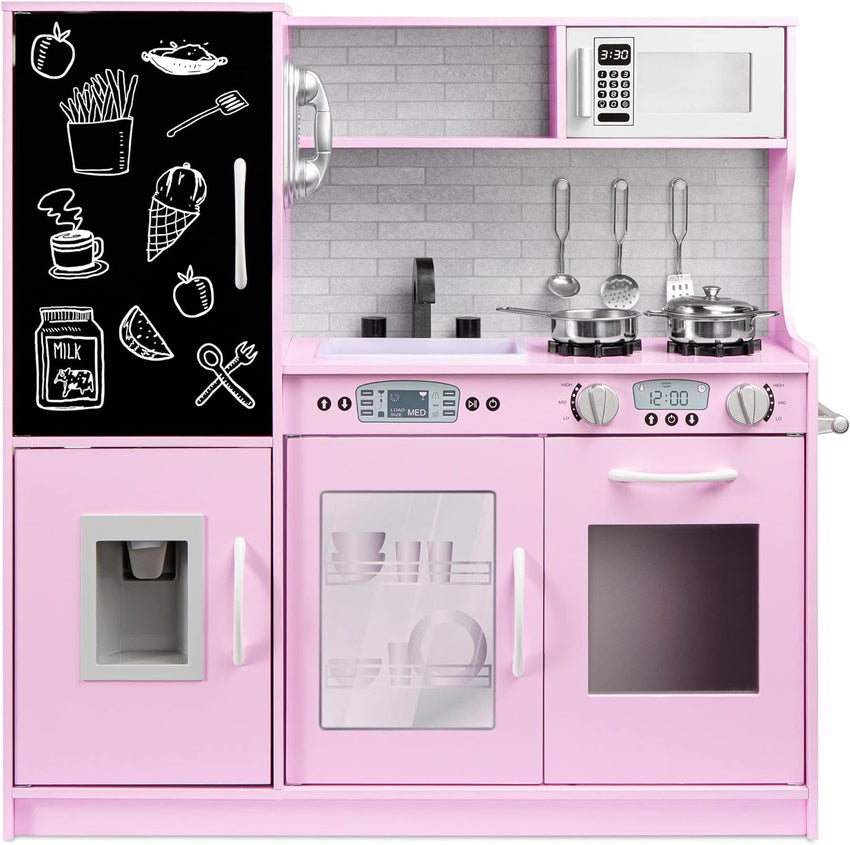 Best Pretend Kitchen Wooden Toy Set for Kids